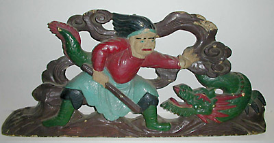 Man with Dragon