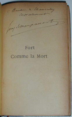 Maupassant Title Page