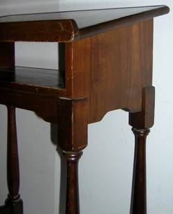 Dictionary Stand 1940s Mahogany