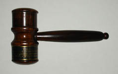Gavel from the Washington Elm