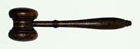 English Walnut Gavel
