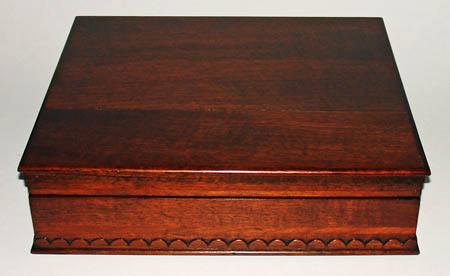 Verdun Hotel de Ville WWI Relic Gavel closed box