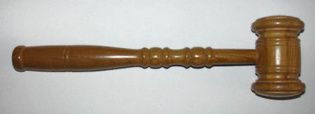 George Washington elm tree relic gavel