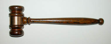 Relic Oak Gavel from USS Constitution