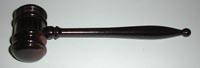 Diminutive Rosewood Gavel