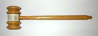 English Walnut Gavel