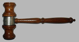 Verdun Hotel de Ville WWI Relic Gavel