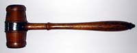 Gavel from White House Timbers