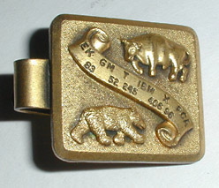 Stock Exchange Tie Clip