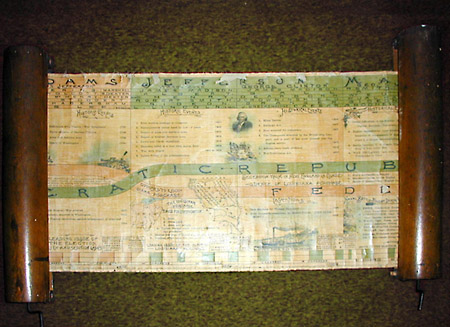 Map on Rollers detail