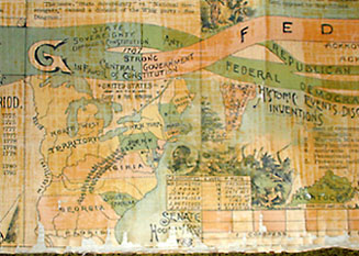 Map on Rollers detail