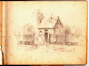 sketch: cottage