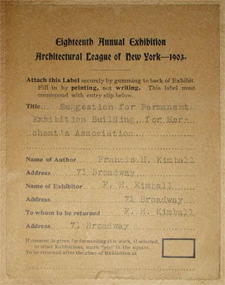 Label verso