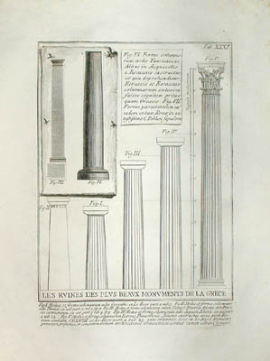 Comparison of Greek and Roman columns