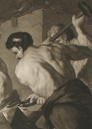 Detail of Cyclops at Their Forge