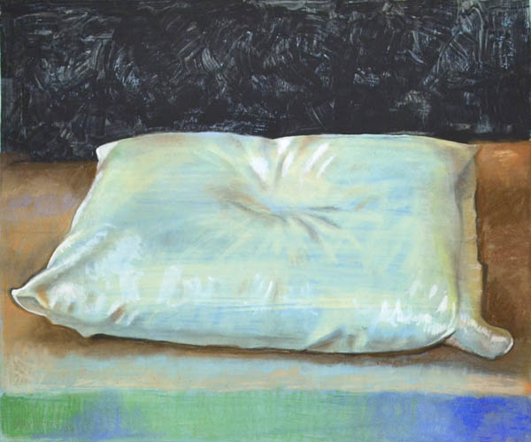 Pillow Watercolor by Richard A. de Menocal