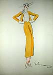 Yellow Suit With Daisies, No. 825 and Il Velo Dipiuto [Painted Veil], No. 935