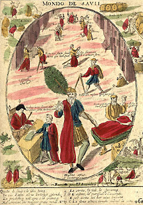 Mondo de Savii  -- Huomo attivo et contemplativo [The World of Wise Men - Man In Action and In Contemplation}