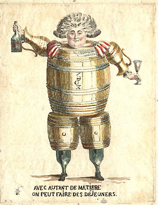 Anamorphic Wine Man