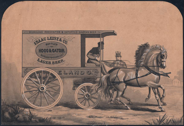 Isaac Leisy and Co. Lager Beer Wagon