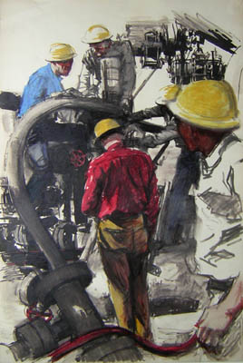 Williams Oil Workers