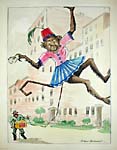 Organ Grinder's Monkey in Window