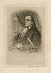 Benjamin Franklin Etching