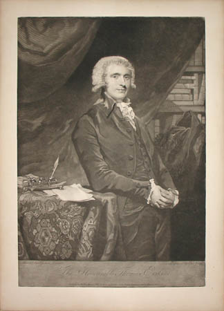 Thomas Erskine portrait engraving