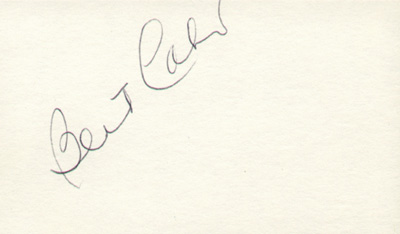 Lahr Autograph