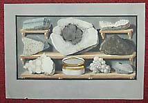 Pair of 18th C. Mineral Studies