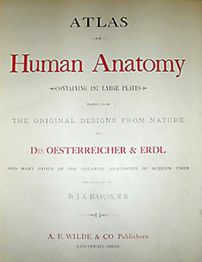 Atlas of Human Anatomy..., title page