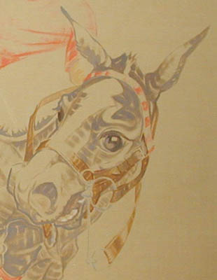 Detail of horse