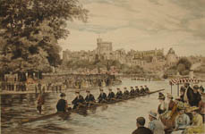 Eton, The 4th of June Procession of the Boats