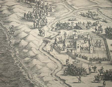 Siege of La Rochelle detail