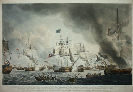 The Dutch Fleet Defeated on the Afternoon of the 11th October 1797