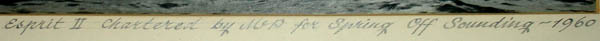 Inscription on mat