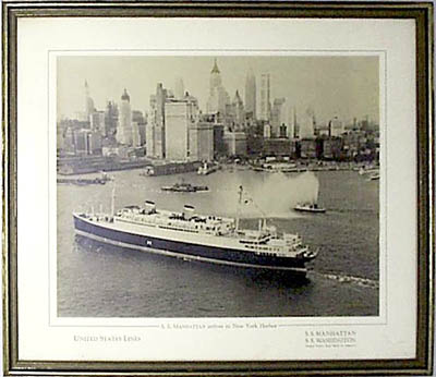 S.S. Manhattan, photograph