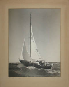 Photograph in mat