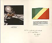 Flag Taken to Moon with Alan Shepard, Presentation