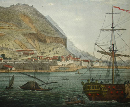 Detail of Gibraltar view