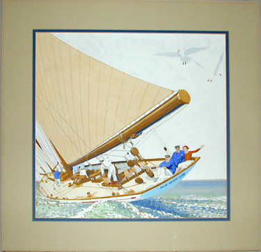 Palm Beach Life Illustration